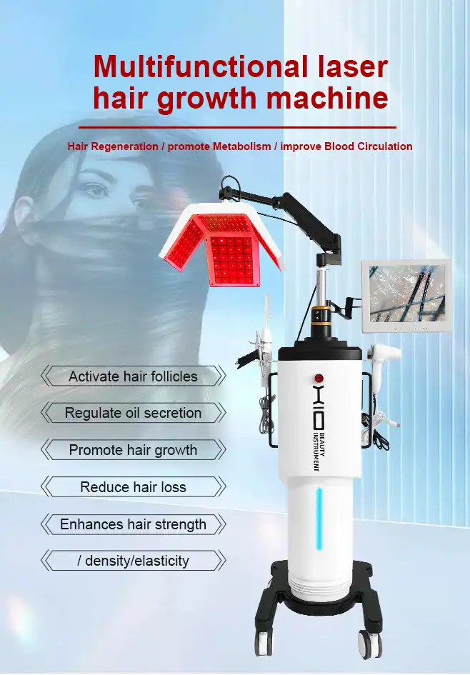 Can diode laser machines be combined with other hair loss treatments?